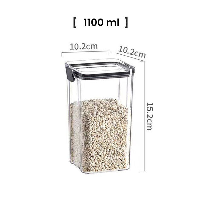 Air-Tight Kitchen Storage Containers - 1100ml