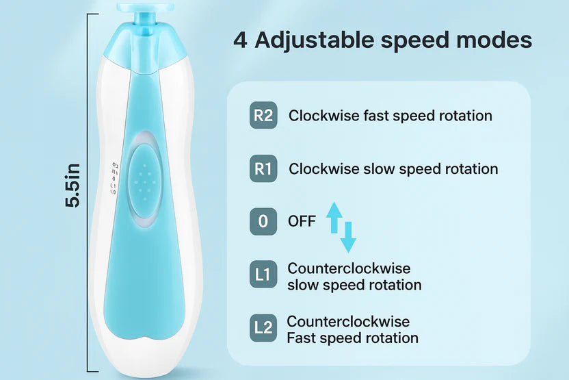 Baby Nail Clippers with Light