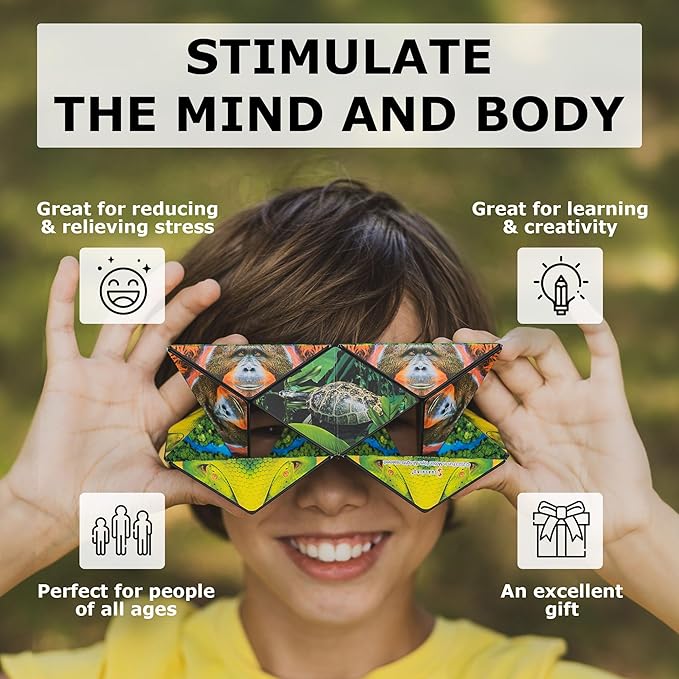 Multicolor Magnetic Cube Magic Cube