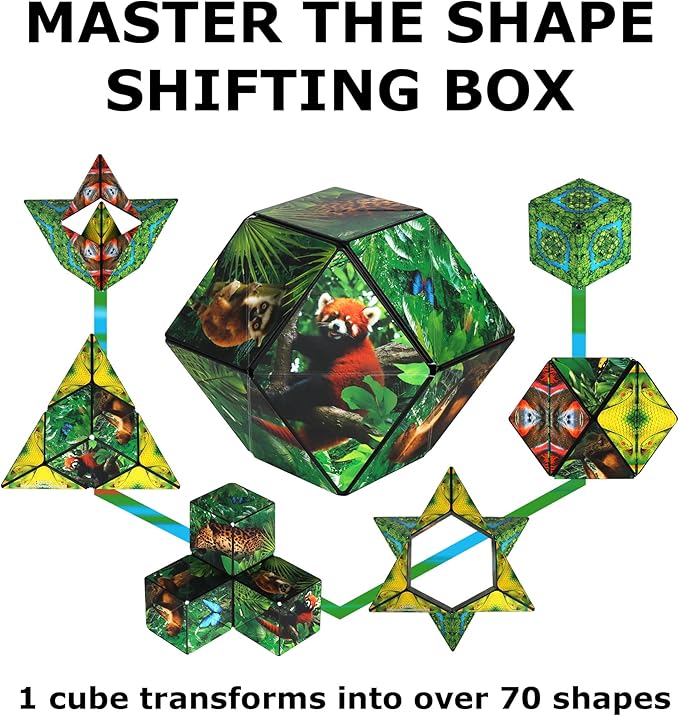 Multicolor Magnetic Cube Magic Cube