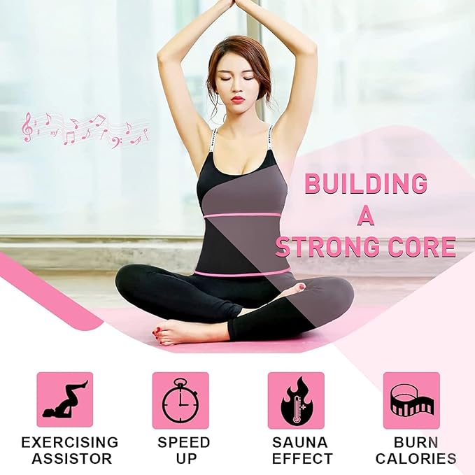 Sweat Slim Belt Women Men Weight Loss Man Fat Burner Unisex Waist Body Hot Shaper