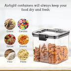 Air-Tight Kitchen Storage Containers - 700ml