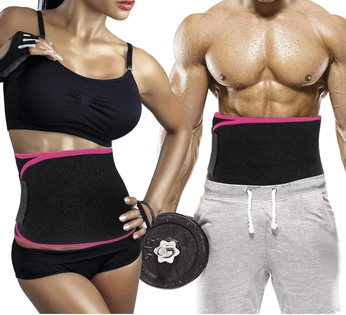 Sweat Slim Belt Women Men Weight Loss Man Fat Burner Unisex Waist Body Hot Shaper