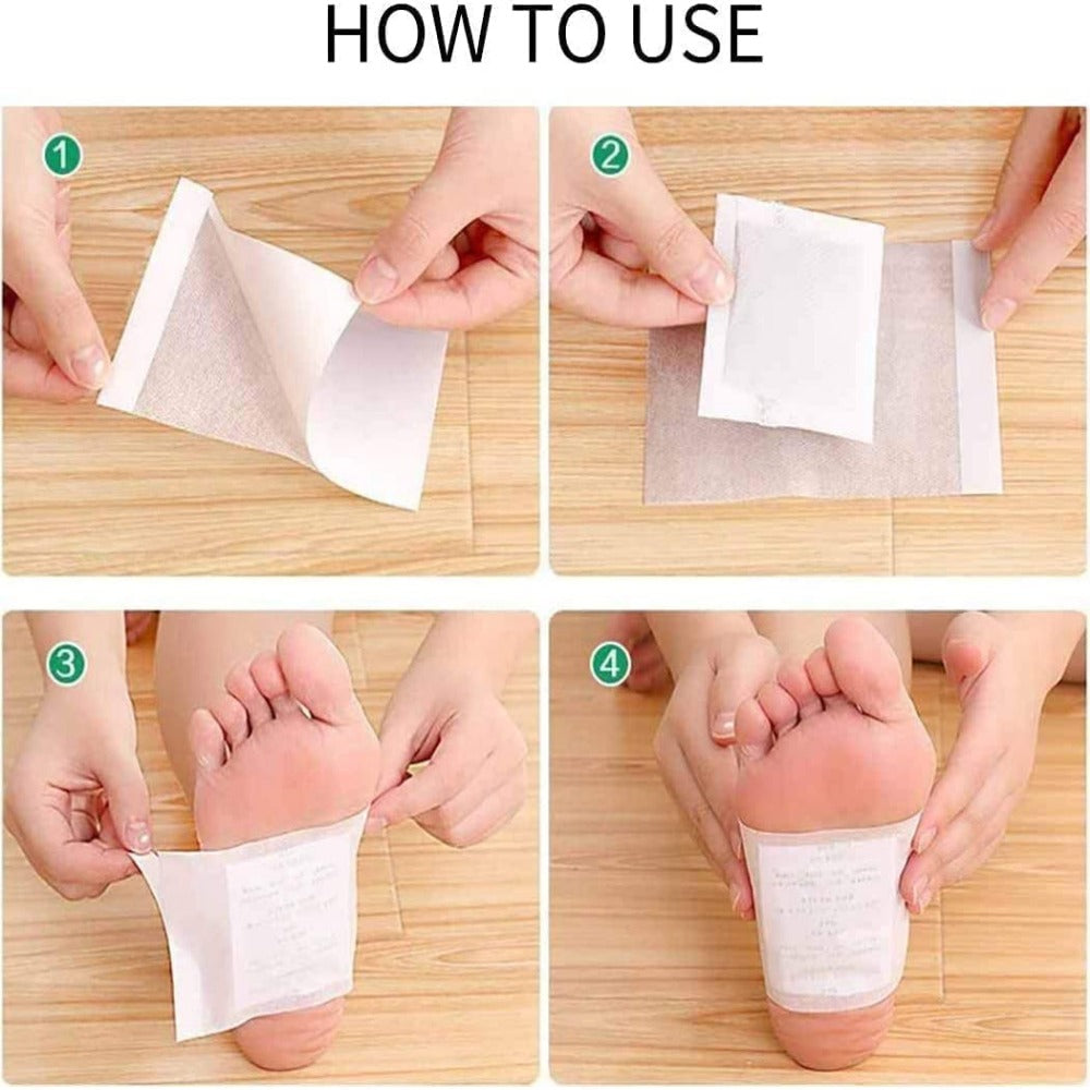 Cleansing Foot Detox Patches (Pack of 3)