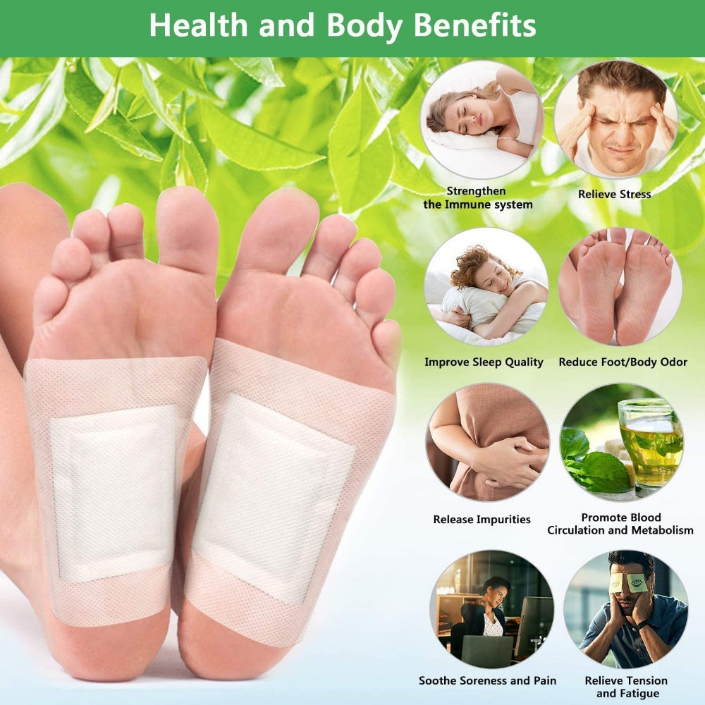 Cleansing Foot Detox Patches (Pack of 3)