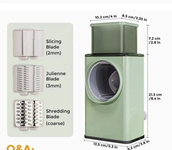 4 In 1, manual Rotatory Greater