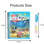 Magical Water Painting Book 🎨 (Set of 4)