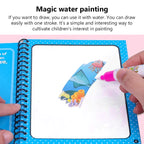 Magical Water Painting Book 🎨 (Set of 4)