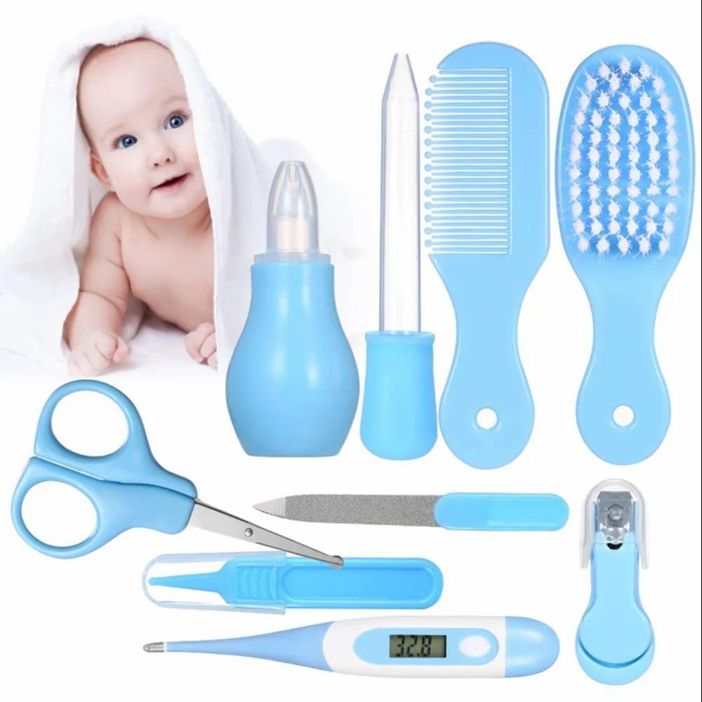10 PCS New Born Baby Grooming Kit