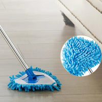 Stainless Steel Road Adjustable Triangle Mop Used for Cleaning Dust
