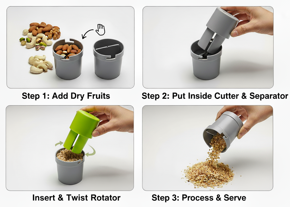 Premium Dry Fruit Cutter (Pack of 2)
