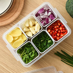 Food Containers with Detachable Grid Boxes