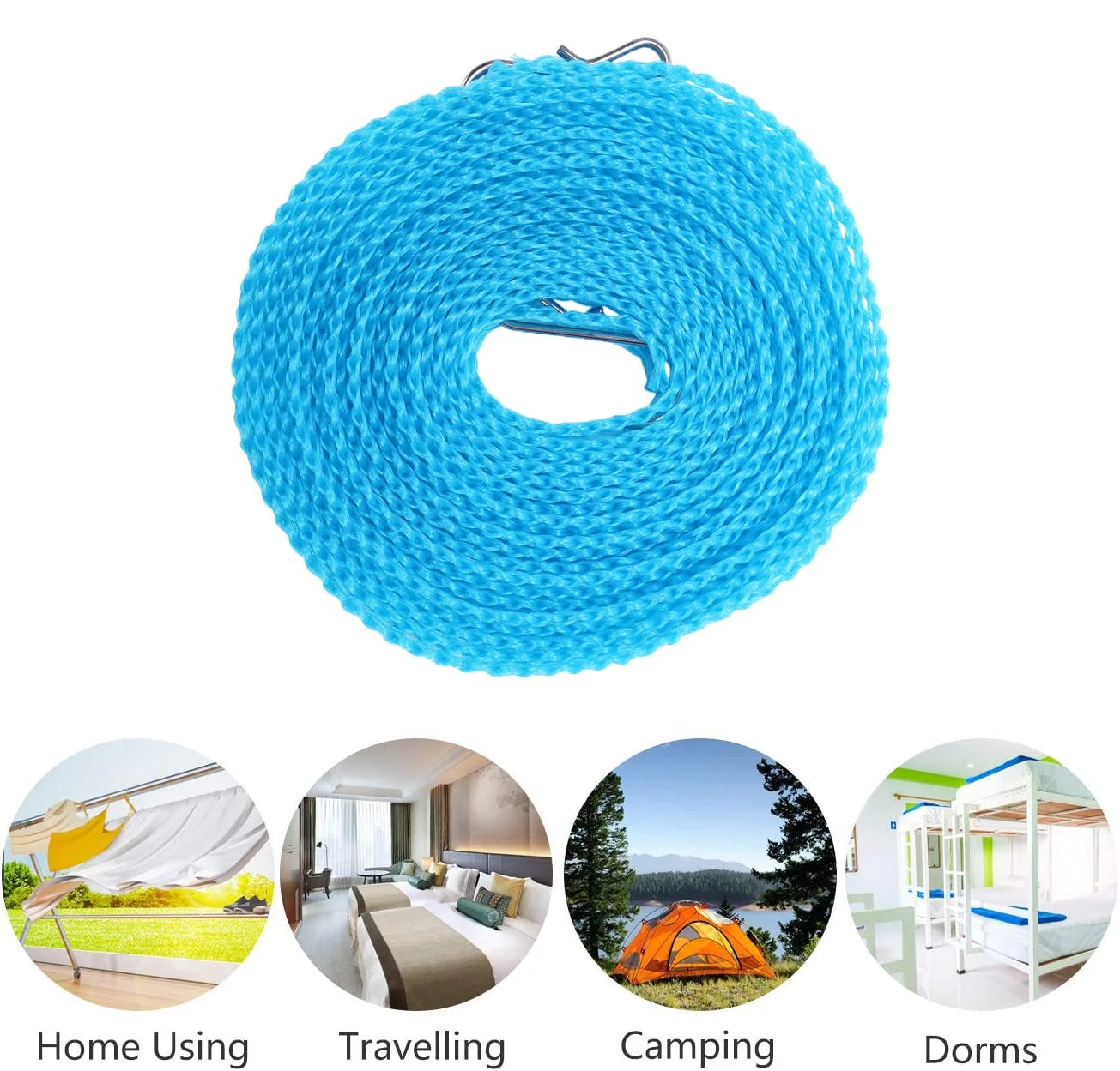 Cloth Drying Rope - 5 Meter Long (Buy 2 Get 2 Free)